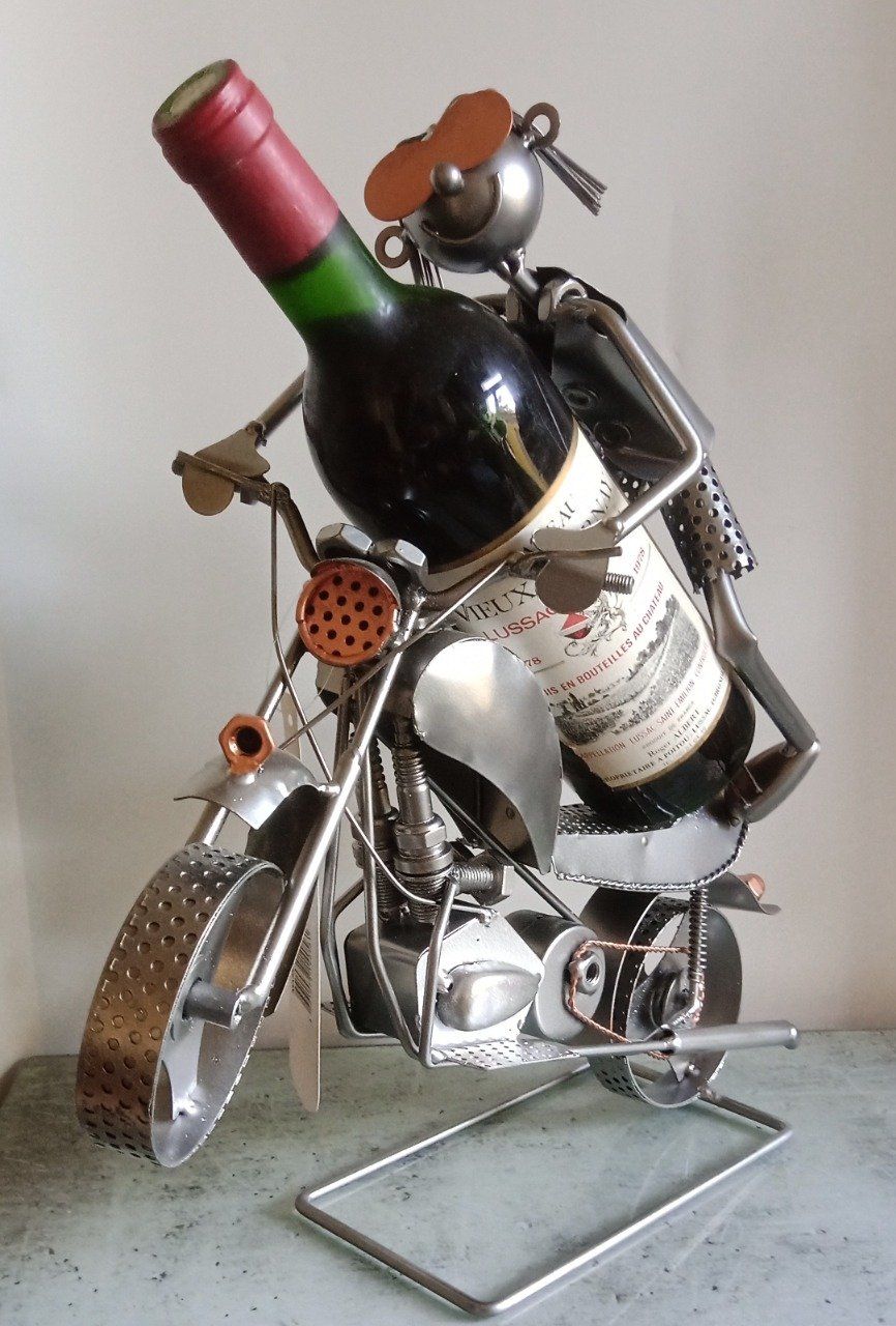 Support bouteilles motos Basique 1 concho